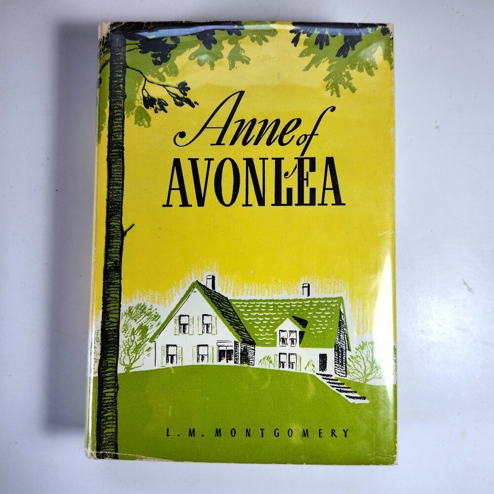 Anne of Avonlea 1956 Ryerson Press Hardcover Dust Jacket L M Montgomery Vintage